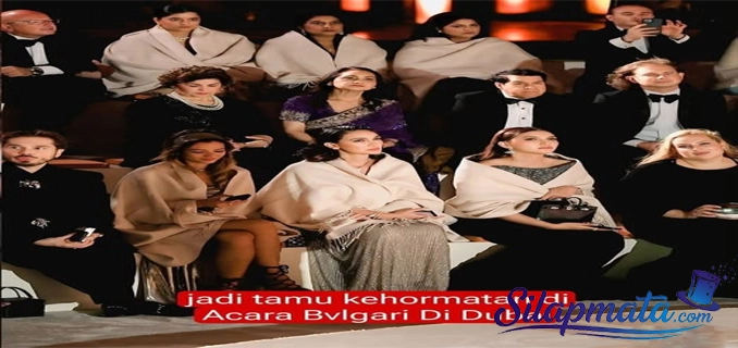 Luna Maya Jadi Tamu Kehormatan dari indonesia Dalam Acara Bulgary Dubai